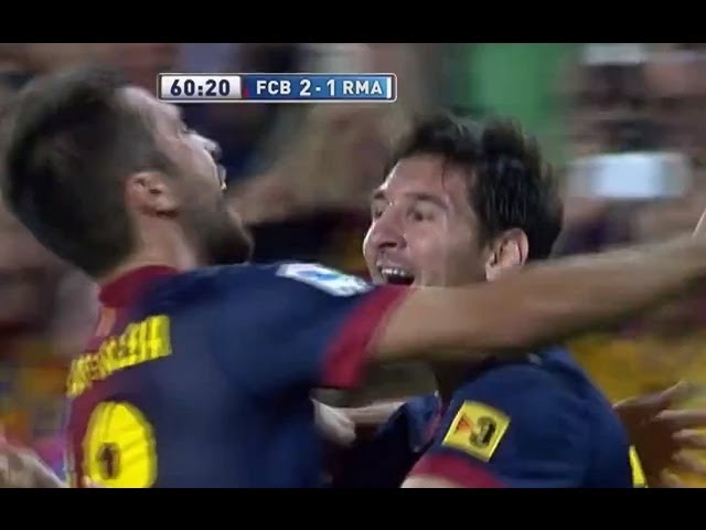 Golazo Of volley of Leo Messi for empatar the Seville-Barcelona