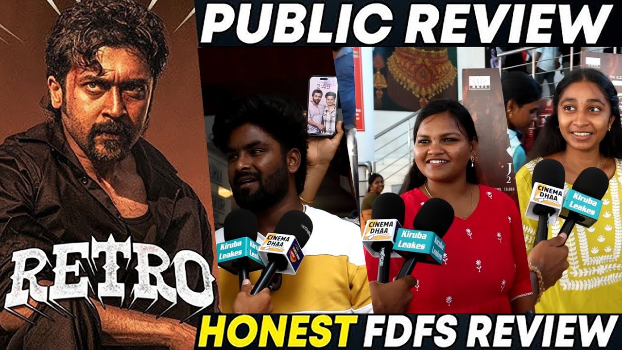 Retro Public Review | Retro Review | Retro Movie Review | Suriya Pooja ...