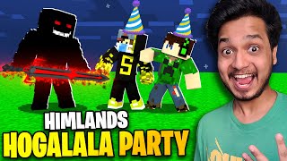 HIMLANDS HOGALALA PARTY - Minecraft Himlands (LIVE)