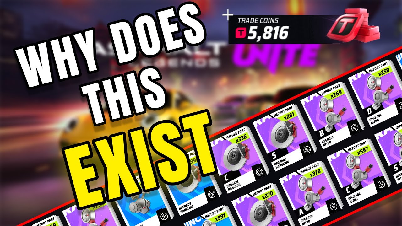 3 Things Asphalt Legends NEEDS to Fix