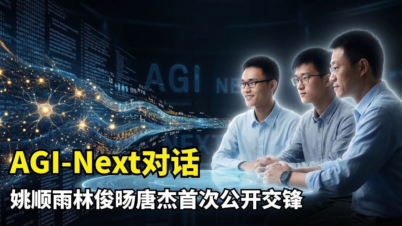【人工智能】中国AI能否领跑全球未来五年 | 张钹院士 | 唐杰 | 林俊旸 | 姚顺雨 | 杨强 | 大模型分化路径 | ToB生产力革命 | 真实世界Agent | 算力封锁破局 | 自主学习