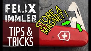 Victorinox Tips & Tricks (25/40) - My 3 favorite Magnet Tricks