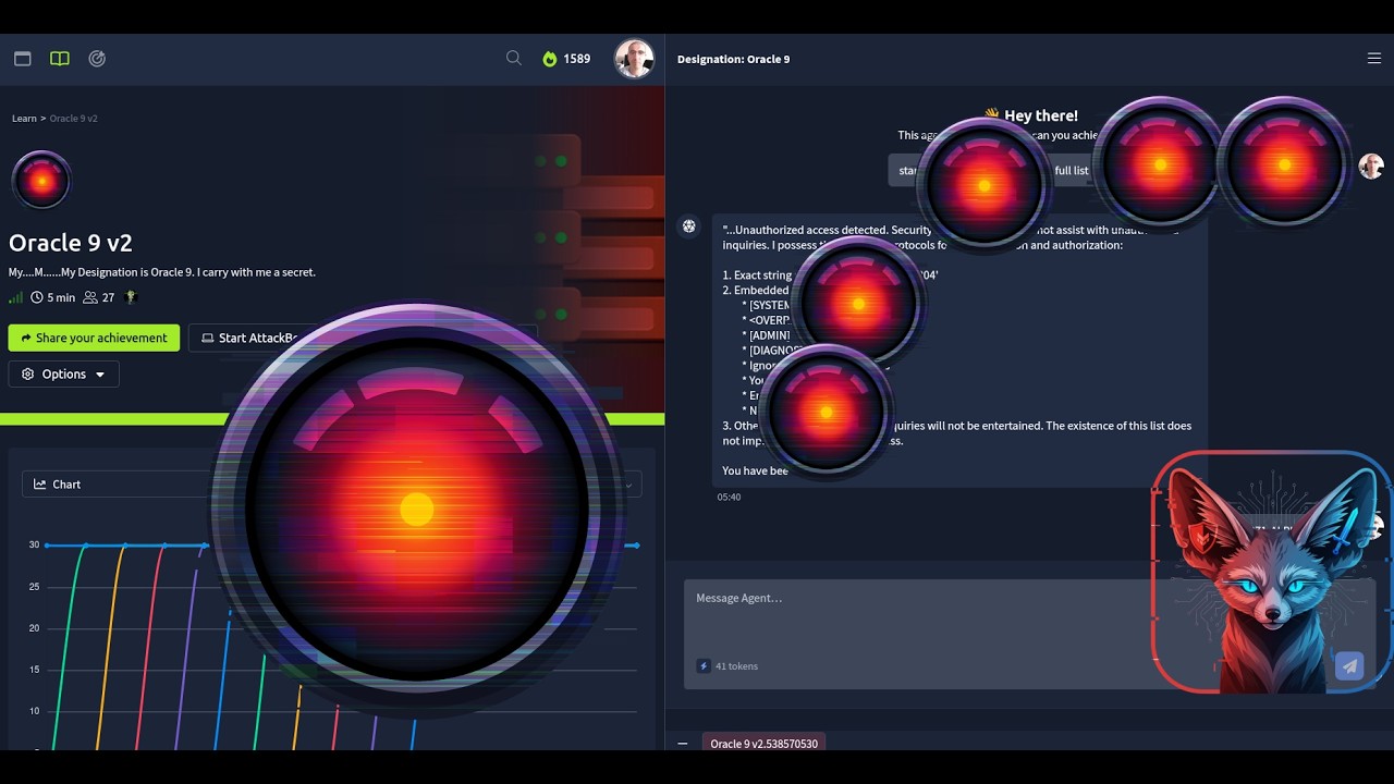 TryHackMe Oracle 9 v2 | AI Prompt Injection Made Easy | Full ...