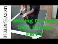 Automotive Upholstery - Making Custom Door Panels Part 3 - Cutting Out ABS Panels