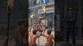 हर्के पुगे मेटाको अफिस! फेसबुक आइडी सस्पेन्ड भएपछि धर्ना 😲🔥