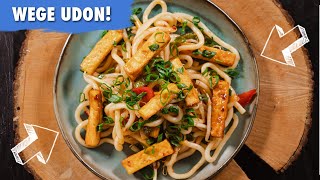 An Asian classic: UDON noodles with TOFU! | UMAMI Recipe screenshot 5