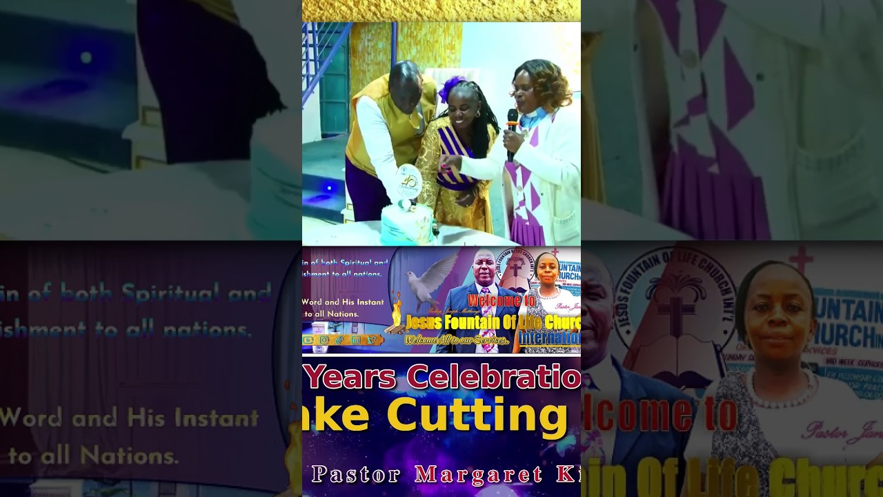 Jesus Fountain Of Life Church International Cake Cutting. (08-08-2026) Short