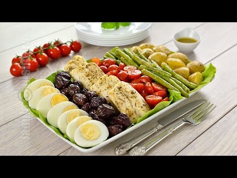 Видео: Салата Nicoise - класическа френска кухня