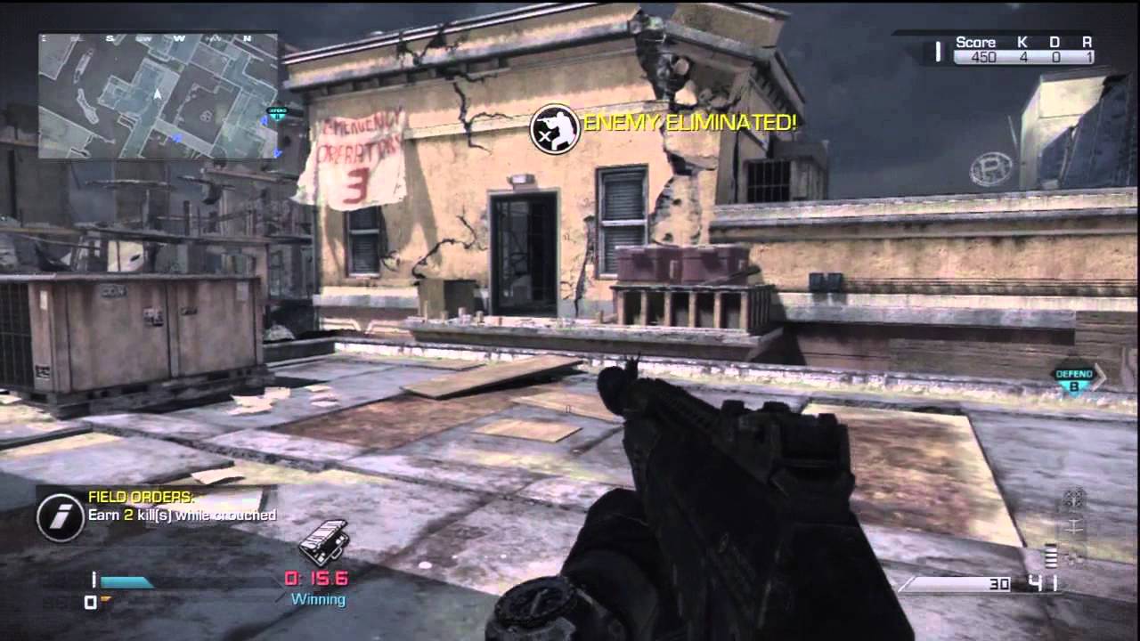 Search and Rescue is Fun! - CoD: Ghosts AK12 Gameplay