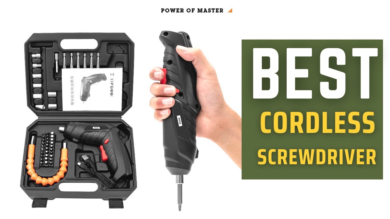 Best Cordless Screwdriver Multi function Rechargeable Screwdriver