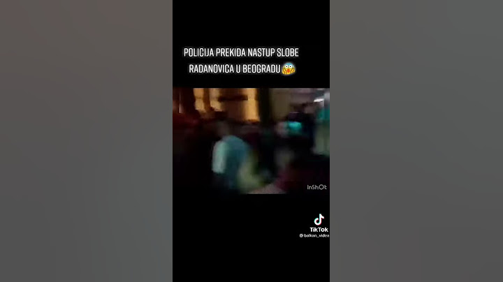 SLOBA RADANOVIĆ PRIVEDEN ZBOG ODRŽAVANJA KONCERTA U SRED PANDEMIJE!