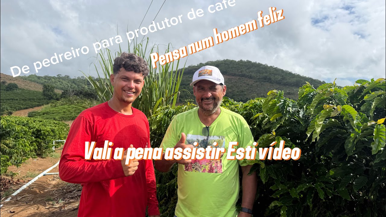 O pedreiro que está virando produtor de café 