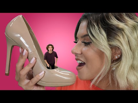 Stuck in a woman's high heel shoe. Almost crushed - ZoomZoom Show