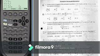 AP Test Calculator Parametric Curves and Derivatives