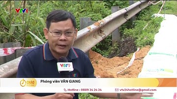 Nguy cơ sạt lở trên các cung đường đèo | VTV24