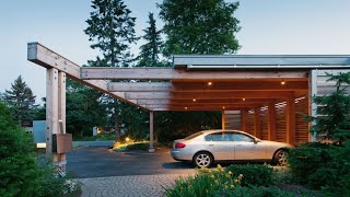 MODERN COVERED CARPORT DESIGN IDEAS | STOP Parking OUTSIDE! 10 Best CARPORT GARAGE Ideas You Need!