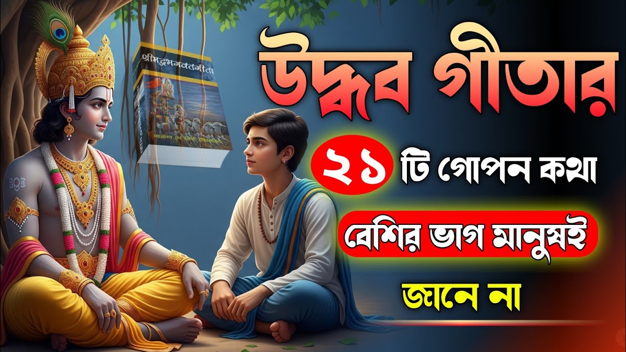 উদ্ধব গীতার ২১টি গুপ্ত রহস্য।।Uddhava gita in Bengali।।