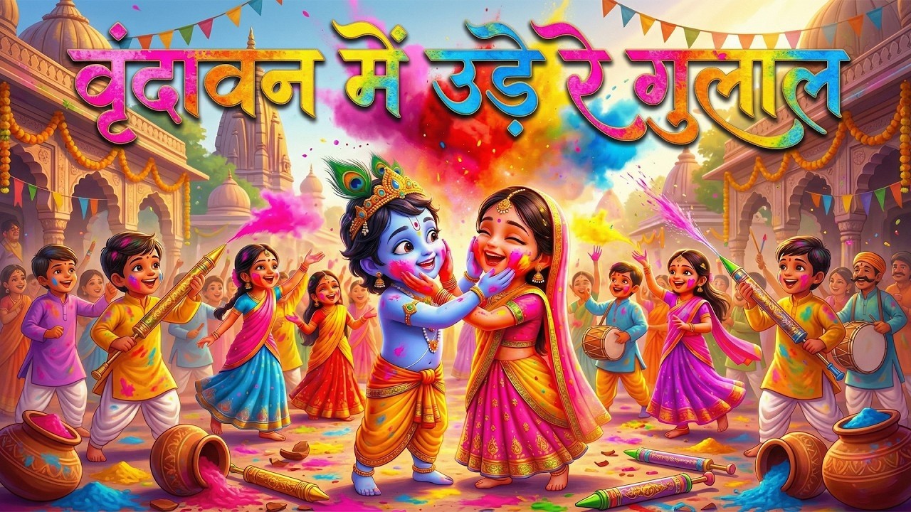 Vrindavan Mein Ude Re Gulal - वृन्दावन में उड़े रे गुलाल कह दो राधा रानी से | New Holi Bhajan 2026