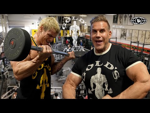 Jay Cutler and Shizzy Train At The Mecca of Bodybuilding