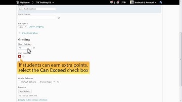 Desire2Learn version 10.2: Manage Grades with Points