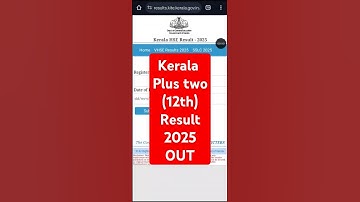Kerala Plus two Result 2025 Out || How to download Kerala Plus two Result 2025