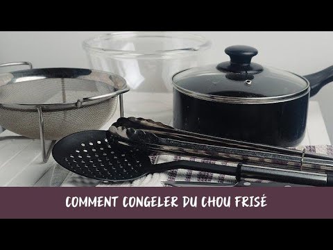 Vidéo: 3 façons de congeler le chou