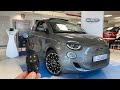 New Fiat 500elektro La Prima 2020 review interior-exterior
