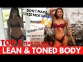 TOP 5 LEAN MUSCLE BUILDING TIPS Skinny Fat To Toned 5 Mistakes That You Need To Stop Making TOP 5 LEAN MUSCLE BUILDING TIPS Skinny Fat To Toned 5 Mistakes That You Need To Stop Making