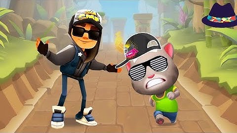 My Talking Tom Gold Run vs Subway Surfers - All Levels Gameplay Android iOS walkthrough