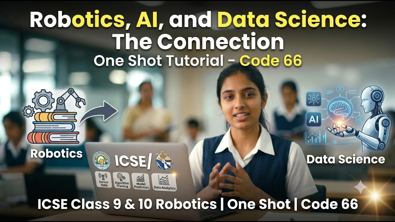 Robotics, AI, and Data Science: The Connection | ICSE Class 9 & 10 ...