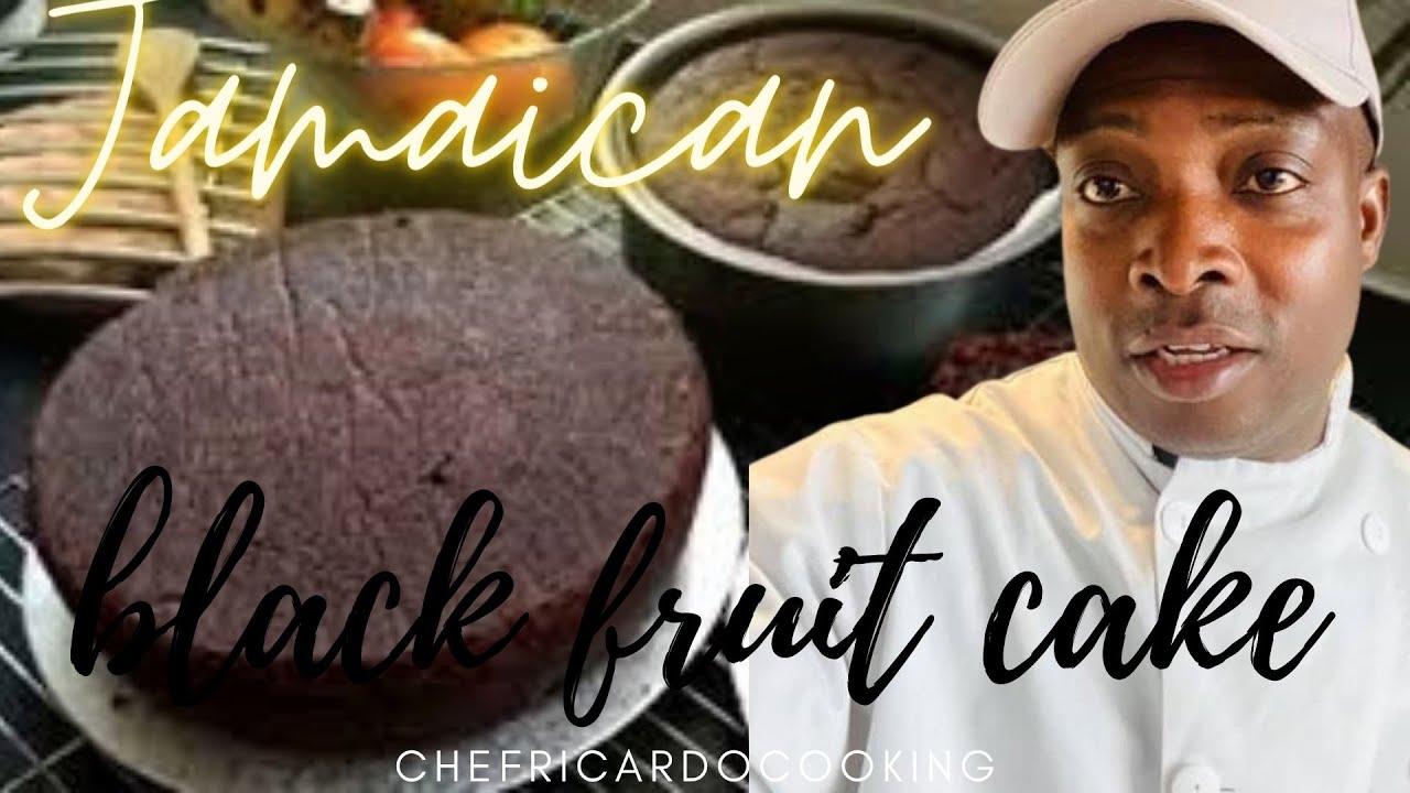 How to make the best jamaica black fruit cake | wedding cake | Chef Ricardo Cooking