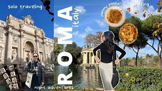 rome 🍝  in december vlog | exploring, thrifting, solo traveling, parioli. europe diaries