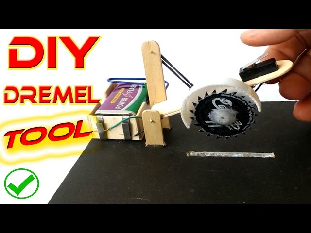 How to make mini Dremel Tool 