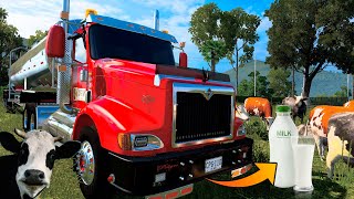 🚛De la Granja a la Ciudad | Tractomula Cargada de Leche Fresca por Trocha hasta Ibagué 🇨🇴#live