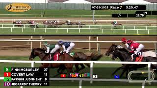 RACE 7 PROGRAM 07 29 2025