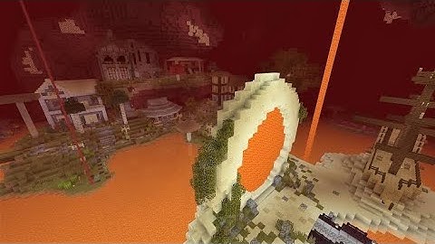 I Transformed the NETHER into the OVERWORLD in Minecraft