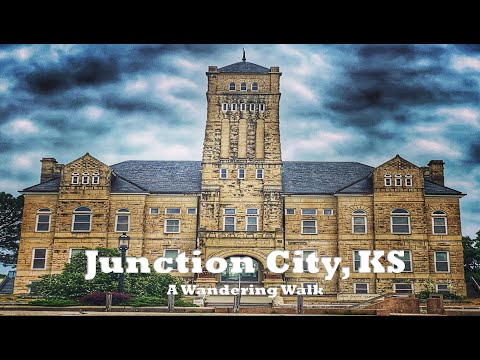 Junction City, KS: Wandering Walks of Wonder Slow TV Walking Tour 4K