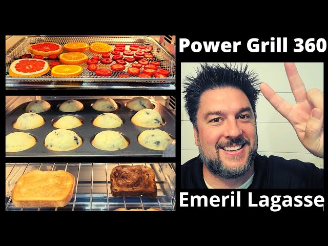 Emeril Power Air Fryer 360 TV Commercial 3 min.- 12 Pre-Set Functions I As  Seen on TV Advertisement 