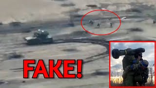 Javelin Missile Blowing Up BMP Is Fake