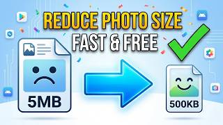 How to Reduce Photo File Size on Android (Fast & Free) 📱📉 Compress Images on Android Tutorial 🚀🖼️
