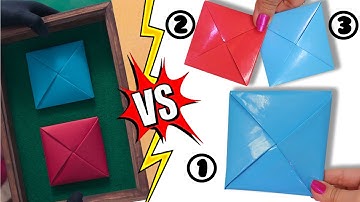 🦑DIY: Make your own Ddakji and become the Champion of The Squid Game 2! #squidgame2