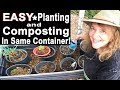 HOW TO Container Garden & Compost in Place in LOTS of Pots - GROW More in a Single Raised Bed  CHEAP