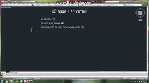 hướng dẫn sử dụng lisp cut dim