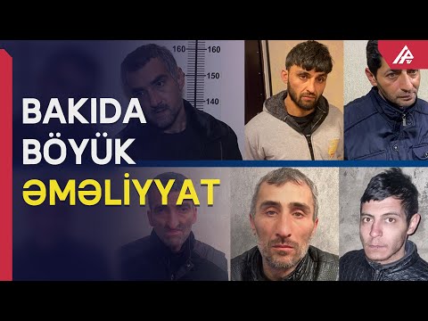 Silah saxlayanlar, oğrular həbs edildi - APA TV