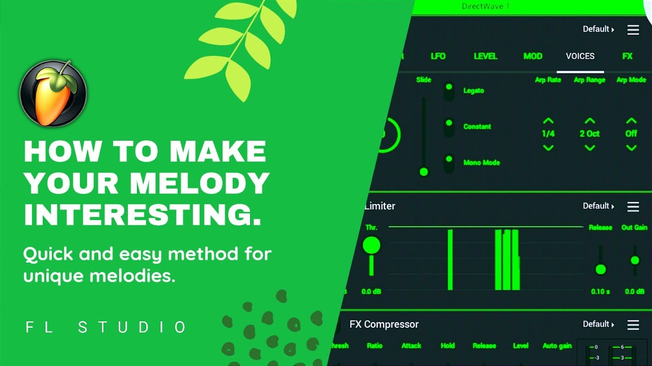How To Make Your Melodies More Interesting | Fl Studio Mobile Tutorial ...