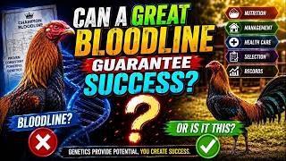 Can a Great Bloodline Guarantee Success The Truth Every Breeder Needs to Know