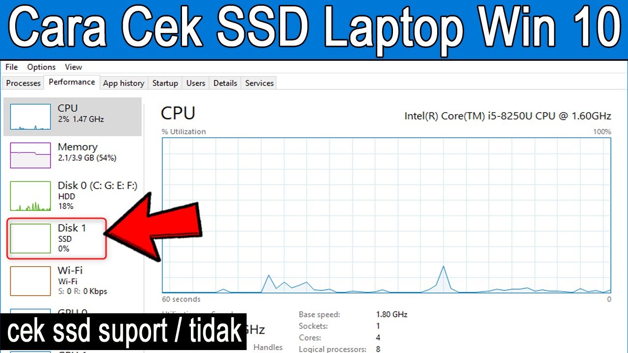 Cara Cek Ssd Laptop Windows 10 Youtube<script async src=