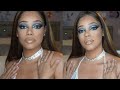 Aaliyah &quot;Try Again&quot; Inspired Makeup Tutorial &amp; Outfit | Nikki Harrison