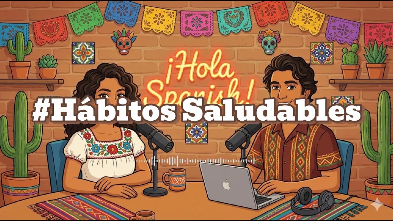 Spanish Listening Practice – Healthy Habits | Easy Spanish Practice | Spanish Podcast