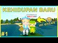 ZEDDAX DAN ENCES MEMULAI KEHIDUPAN BARU!! (Mini World Block Art Survival Eps.1)